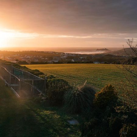 Spacious Sea-View Apt. Overlooking St Ives Bay Gwithian Buitenkant foto