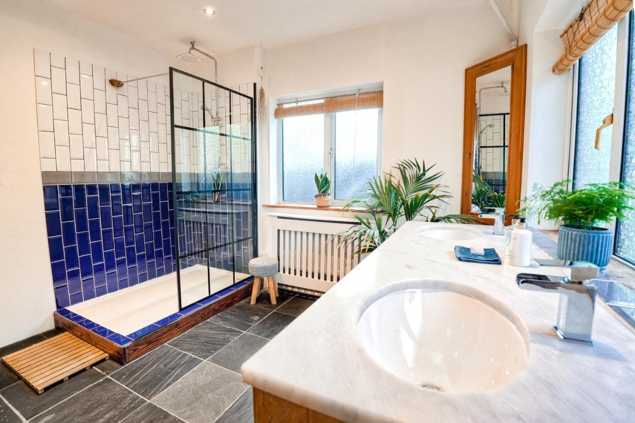 Spacious Sea-View Apt. Overlooking St Ives Bay Gwithian Buitenkant foto
